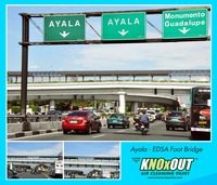 Ayala - EDSA Foot Bridge